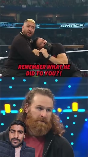 Sami loyal for Roman Reigns and kich solo sikoa #wrestling #wrestlingnews