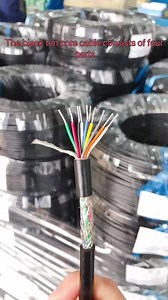 Shielded Cable 28 26 24 22 20 18 AWG 2 3 4 5 6 7 8 9 10 Core Multicore Signal Control Cable