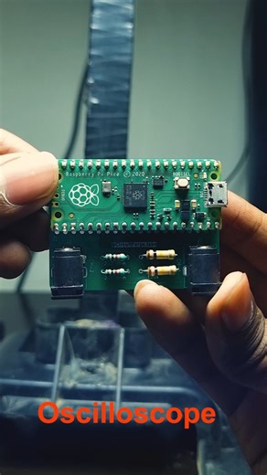 Udit Maurya on Instagram: "Built my own pocket-sized oscilloscope using a Raspberry Pi Pico ⚡📟 A tiny tool that lets you visualize signals anywhere, anytime — super handy for debugging and quick electronics testing. Huge thanks to @nextpcb_official for sponsoring this project and supporting DIY hardware innovation 🙌 #Oscilloscope #RaspberryPiPico #DIYOscilloscope #ElectronicsProjects #PCBDesign #NextPCB #EmbeddedSystems #MakerCommunity #ElectronicsEngineering #DIYHardware #TechDIY #CircuitForg