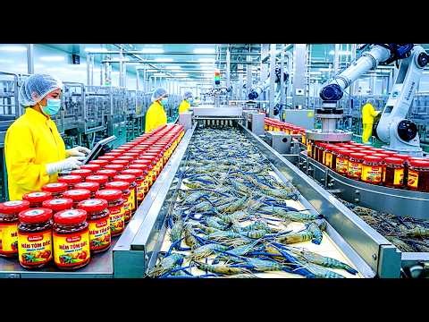 Inside the factory: The million-dollar American shrimp paste production process (full process)