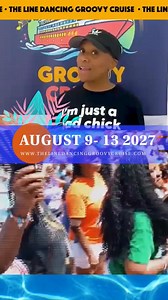 Come join me and my line dance family on The Line Dancing Groovy Cruise August 9-13, 2027. ‼️This cruise will sell out ‼️ Deposits are NOW $150.00 per person To book go to: www.thelinedancinggroovycruise.com | Line Dancing with Terressa