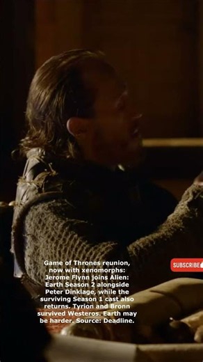 Tyrion and Bronn Reunite for Alien: Earth Season 2 — ScreenNext News — Jul 11, 2026