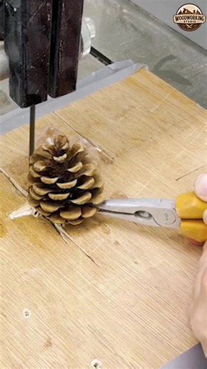 Pine Cone Vase DIY: Handmade Woodworking Tip