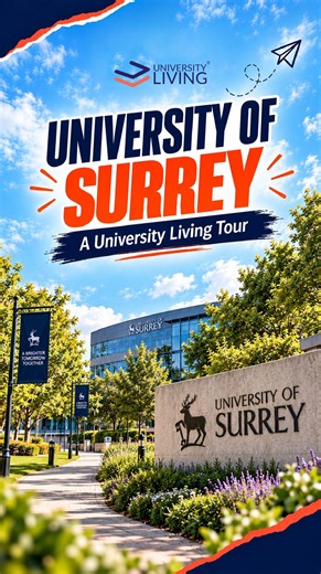 What the University of Surrey Campus Actually Looks Like | Guildford, UK