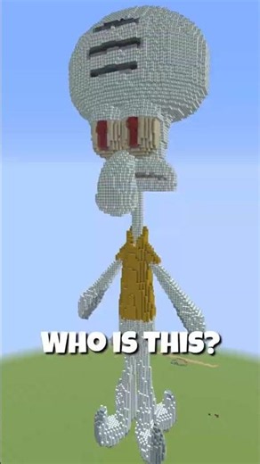 Building This SpongeBob Classic in Minecraft! 🦑 #minecraft #shorts