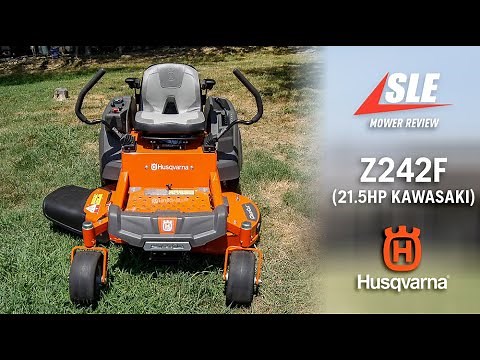 Review of Husqvarna's Z242F 42" Zero Turn Mower 21.5HP Kawasaki | #sleequipment #lawncare