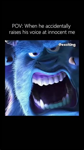 Exciting on Instagram: "🎬 Fun fact: “Monsters, Inc. (2001)” The big, furry, blue protagonist, James P. “Sulley” Sullivan (voiced by John Goodman), was originally conceived as a character who was poor at scaring, but the writers eventually changed him to be the company’s best Scarer. Goodman’s warm, booming voice was key to conveying Sulley’s eventual transformation from a proud, somewhat arrogant professional into a loving, protective father figure for the little human girl, Boo."