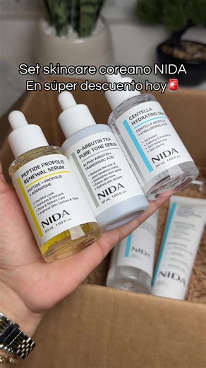 Discover the Viral NIDA Skincare Set for Porcelain Skin