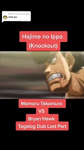Takamura vs bryan hawk 💥 #hajimenoippo | Aircon