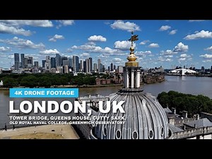 London From Above | Breathtaking Drone Views of Tower Bridge, Greenwich & More