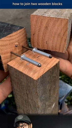How to join two wooden blocks