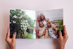 5x5, 6x8 and 8x8 Premium Softcover Photo Books
