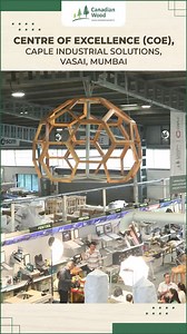 Explore the versatility of Canadian Wood at the Centre of Excellence...