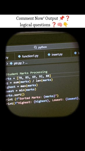 #codinglife #python Program #correctcoding #logicquestion #shortvideo #codinglife #shortsfeed