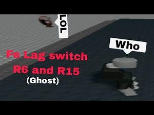 Roblox Fe Script Showcase | lag switch (ghost) |Fluxus - Hydrogen - Delta - Arceus x