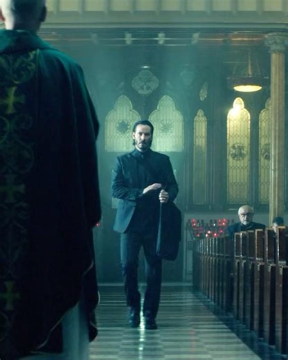 Is This the Most Badass “Church Visit” in Movie History? 🔥