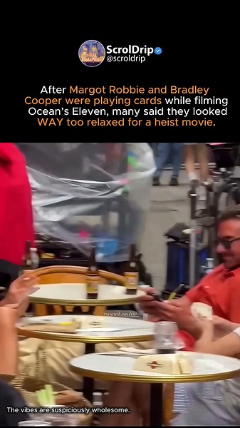 Margot Robbie and Bradley Cooper Were Way Too Chill for Ocean’s Eleven #margotrobbie #bradleycooper