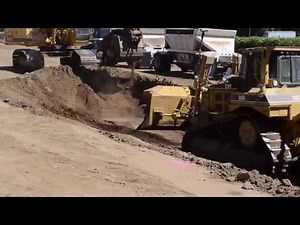 New Mighty Machines. Construction Site in Sacramento