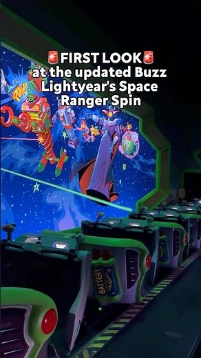 WE RODE BUZZ LIGHTYEAR’S SPACE RANGER SPIN 🚨