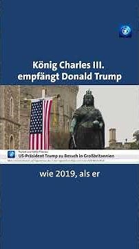 US-Präsident Trump besucht Großbritannien