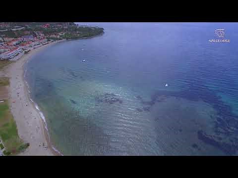 Gerakini beach - Παραλία Γερακινής - Halkidiki Greece. video drone4K #georgesal