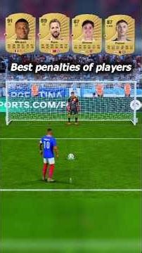 Best penalties of players
