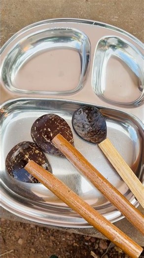 അമ്മക്കൊരു സ്പൂൺ 😬| Spoon Making DIY With Coconut Shell