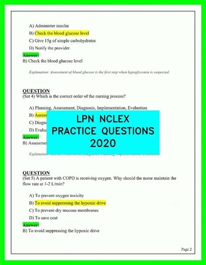 STOP 🛑 NCLEX-PN 2026 Practice Questions | How to Pass the LPN Exam Fast 🩺✨