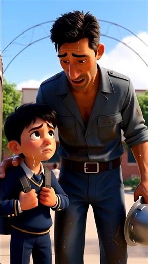 He Was Never Invisible 🥹❤️ #shorts #animation #EmotionalStory