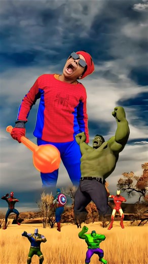 Angry Spider-Man | Hulk vs Spider-Man 🔥 #spiderman #marvel #shorts