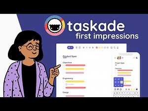 Taskade First Impressions: A 'Multiplayer' Productivity App (not sponsored)