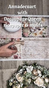 Vintage style decoupage easter egg Part 1 | Decoupage Queen