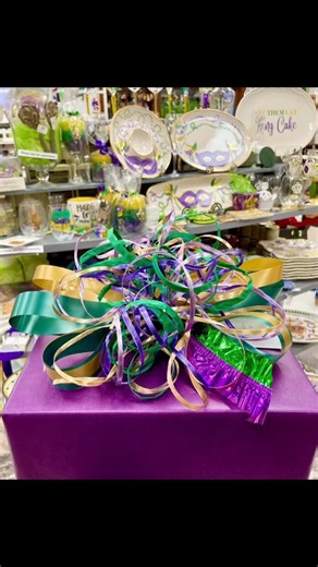 Let us wrap up your Mardi Gras!!💜⚜️💚3100 Ryan Street next to Roly Poly #lakecharles #swla #louisiana #shopsmalllakecharles #shoplocallakecharles | Expressions