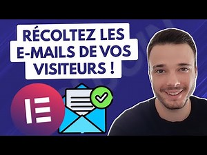 Comment créer un FORMULAIRE DE NEWSLETTER avec ELEMENTOR et WORDPRESS ?