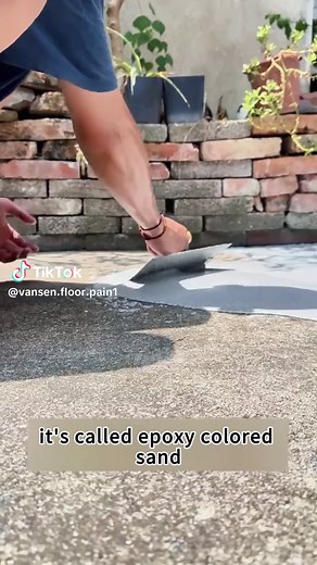 Epoxy Colored Sand Self-Leveling Floor Paint
