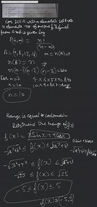 If the number of one-one functions that can defined from A = {4... | Filo