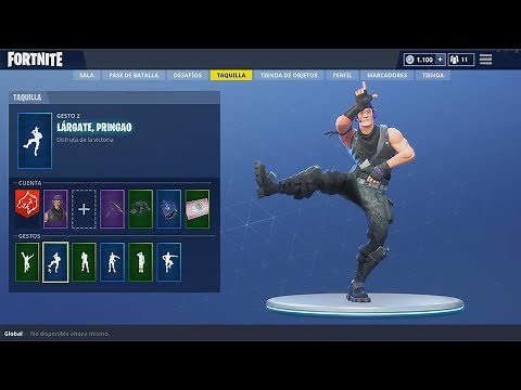 *NUEVO* Baile LÁRGATE, PRINGAO en Fortnite - Gesto | Dance TAKE THE L (Loser) Fortnite Emote