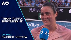 Ons Jabeur On-Court Interview | Australian Open 2024 First Round - The Global Herald