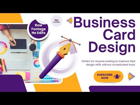 Easy Business Card Design Tutorial | Adobe Illustrator for Beginners