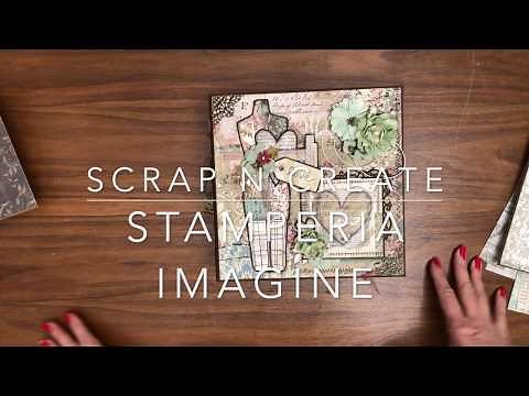 Stamperia Imagine Mini Album Walk Through Mini Album Tutorial