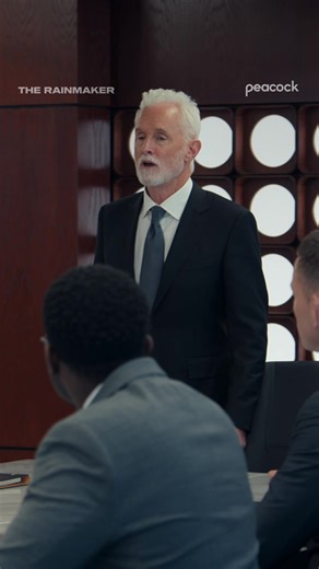 Stream the thrilling new series, The Rainmaker, on Peacock now. | Peacock TV