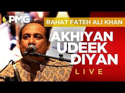 Akhiyan Udeek Diyan | Rahat Fateh Ali Khan | Live Performance | Me Myself & | Latest Punjabi Songs