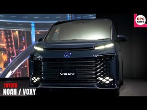 Toyota Launches New 2022 Noah and Voxy Minivans Revealed In Japan