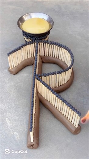 Insane Matchstick Chain Reaction – Watch What Happens at the End!”🔥😱