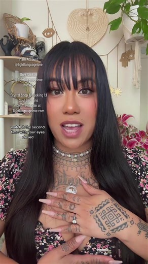 Watch until the end to find out what is blocking you in your ✨Spiritual Path✨ #lightlanguagelove #lightlanguagelovebackup #spirituality #spiritualblockages #spiritualblock #spiritualtiktok #lightlanguage #lightlanguagetransmission #lightlanguageactivation #speakingintongues #lightcodes #voiceeffects