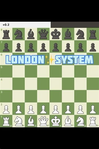 Awesome✨Chess Opening . In London System . For White . #chess