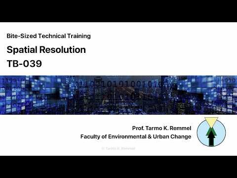 Technical Bite 039 -- Spatial Resolution