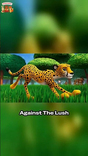Charlie the Cheetah & Zoe the Zebra: Jungle Race #shorts #kids #stories