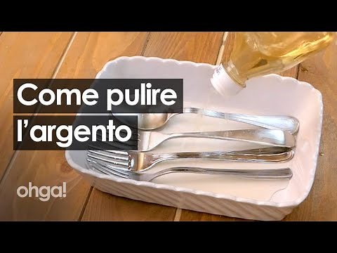Come pulire l'argento a costo zero: con sale, aceto e bicarbonato