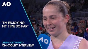 Jelena Ostapenko On-Court Interview | Australian Open 2024 Second Round - The Global Herald